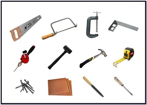 Woodworking Hand Tools List | Woodworking tools for beginners