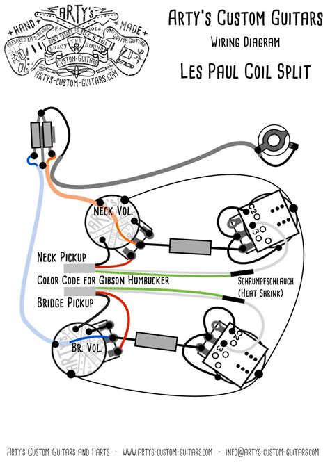Les Paul Guitar Wiring Diagram
