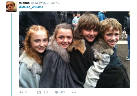 Will This Go Viral — Twitter Delivers Maisie Williams Childhood Photos