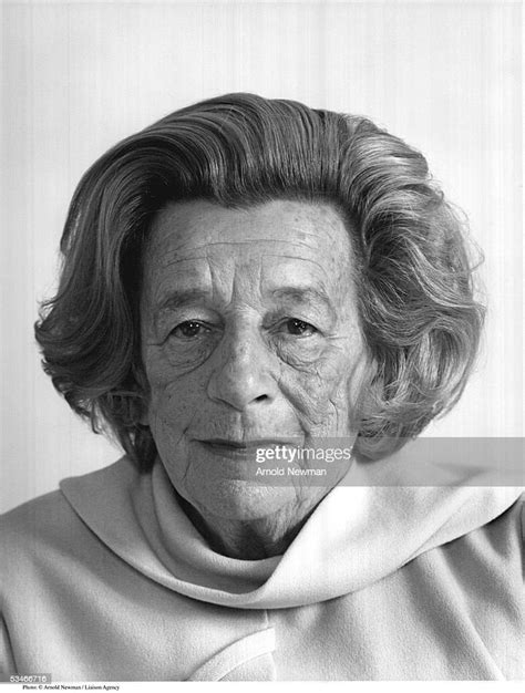 Playwright Lillian Hellman Poses For Portrait In Her Apartment March