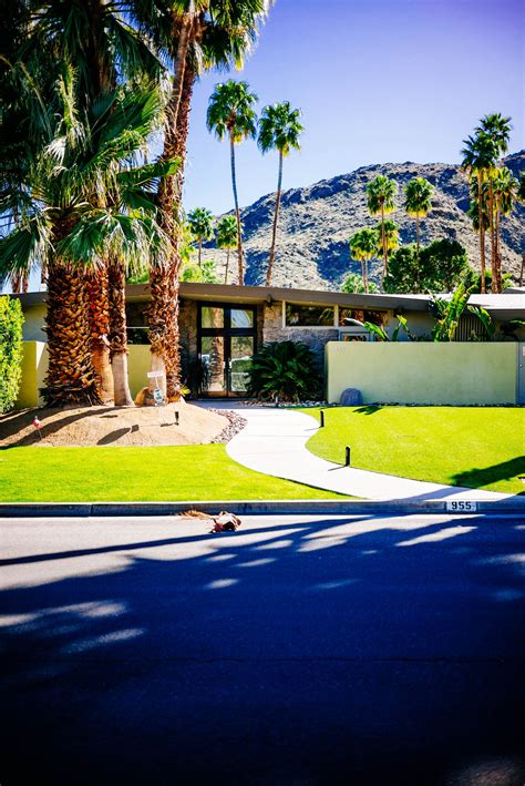 Mid Century House Tour Palm Springs