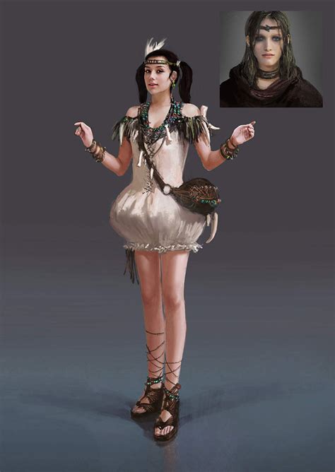 Female NPC - Characters & Art - Dark Souls II