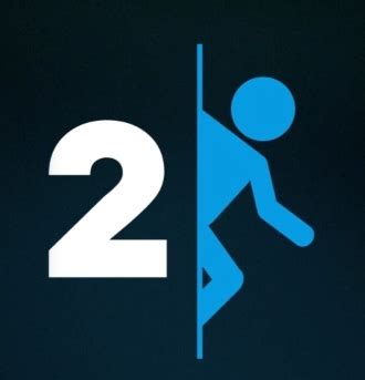 It is the natural number following 1 and preceding 3. Portal 2 Logo - derryX.com