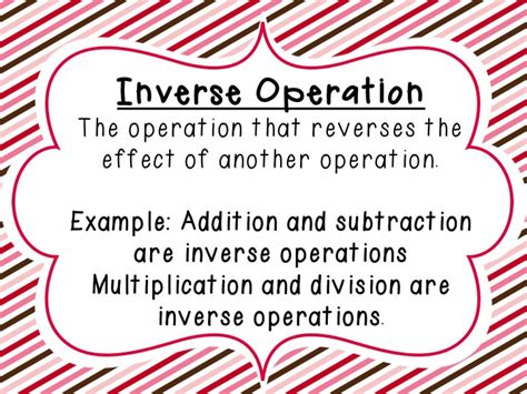 The square root is often considered the trickiest basic mathematical operations to solve. Unit 6.1 - Solving Equations by Using Inverse Operations and Other Strategies - ST. BRENDAN ...