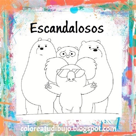 Los Escandalosos Con Nom Nom Para Colorear Colorea Tus Dibujos Porn