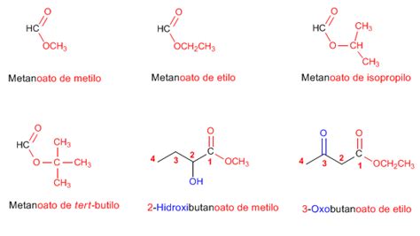 Nomenclatura De Ésteres Problema 133