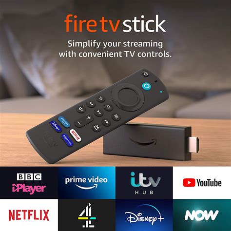 Fire Tv Stick With Alexa Voice Remote Includes Tv Controls Hd Streaming Device 2021