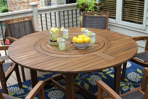 8 Seater Round Wooden Garden Table Best Garden Gallery