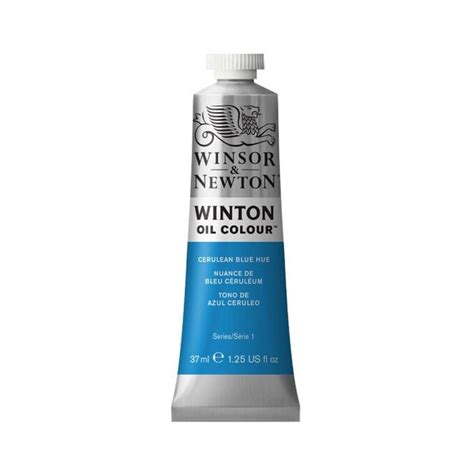 Winsor And Newton Cerulean Blue Hue Winton Oil Colour 37ml Hobbycraft