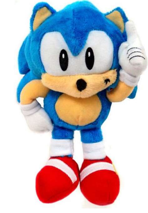 Sonic The Hedgehog Classic Sonic 8 Inch Plush Ebay