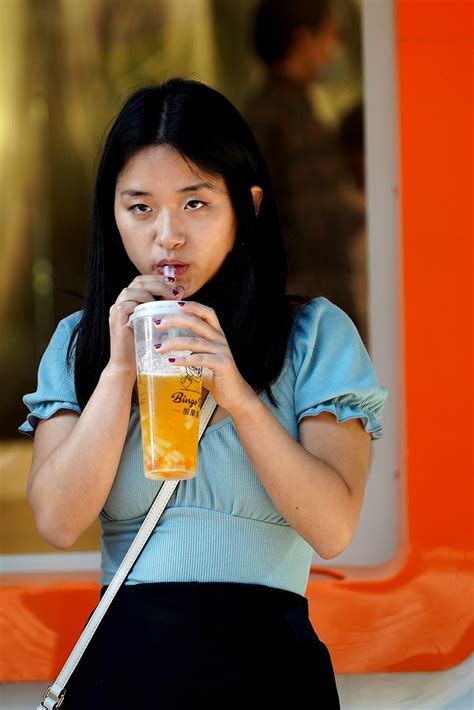 A Thirsty Chinese Girl Adamba100 Flickr