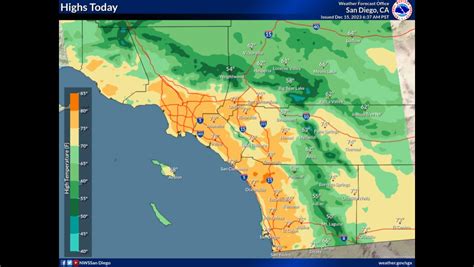 San Diego To Enjoy Continued Warmth Santa Ana Winds Through Weekend