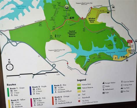 Macritchie nature trail is what a nature lover would call an 'activity in paradise'. MacRitchie Nature Trail & Reservoir - Park Map & MRT Singapore