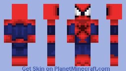 Check spelling or type a new query. Spiderman Minecraft Skin