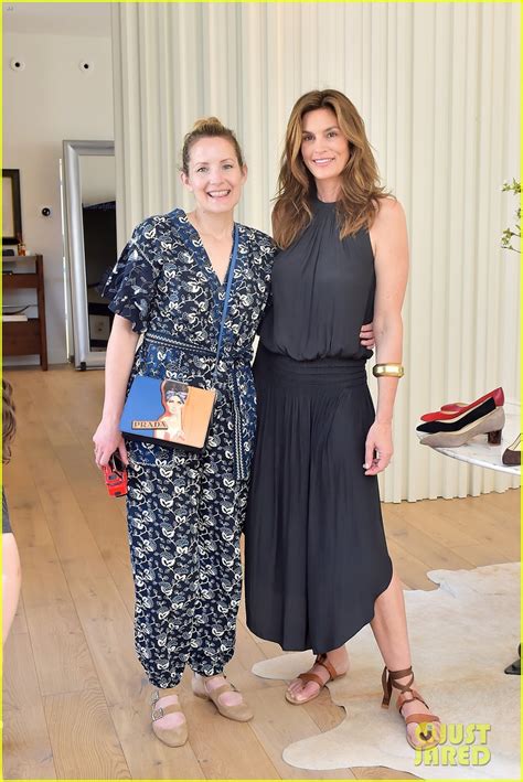 Cindy Crawford Gets Spring Ready At Sarah Flint Spring Footwear Collection Celebration Photo