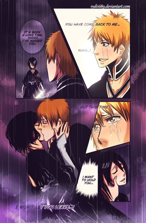 Rukia Kuchiki And Ichigo Kurosaki Kiss