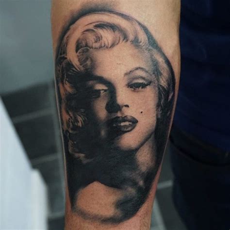 Marilyn monroe tattoo art locked and loaded poster 24x36. 80 Classy Marilyn Monroe Tattoo Designs - The ...