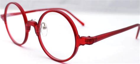 Large Round Red Eyeglass Frames Les Baux De Provence