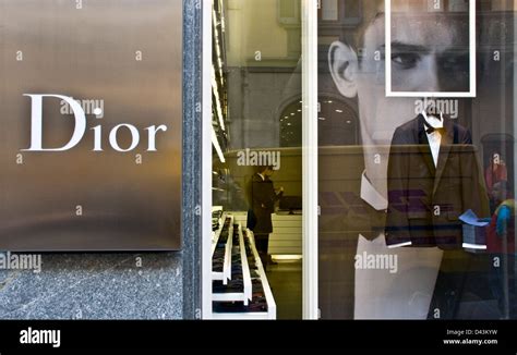 Christian Dior Designer Luxury Store Shop Boutique Window Display Via