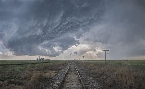 Supercell Thunderstorm Leoti Kansas