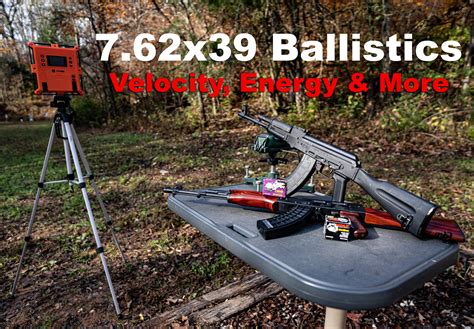 762x39 Ballistics Velocity Energy Drop And More
