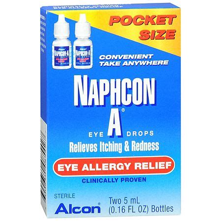 Free delivery for many products! Naphcon-A Eye Allergy Relief Eye Drops | Walgreens