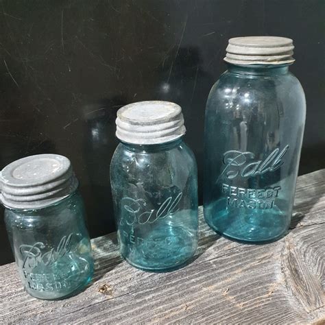 Check spelling or type a new query. Ball Mason Jars Mixed Set | Tramps Vintage & Decorative