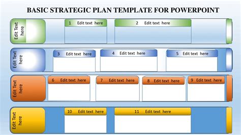 Basic Strategic Plan Template For Powerpoint Slidevilla