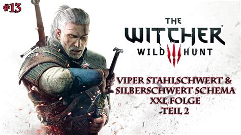 The Witcher 3 13 Viper Stahlschwert And Silberschwert Schema Xxl