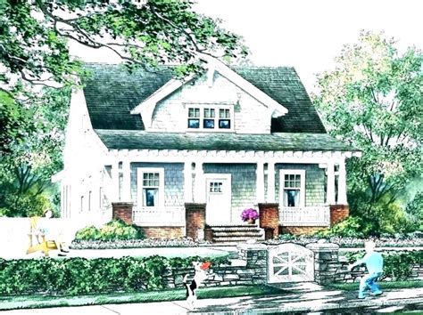 House Plans Cottage Houses With Big Porches Porch Hip Small Large Tiny