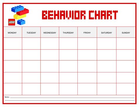 Daily Behavior Tracking Chart All In One Photos