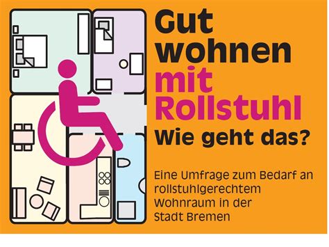 Möbel können a gelöst werden. Bedarfsermittlung für rollstuhlgerechte Wohnungen hat ...