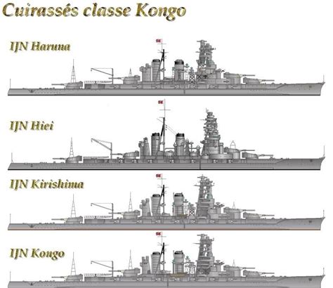Battleships Kongō Class Battleship Imperial Japanese Navy Naval