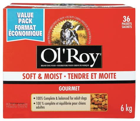 Weight problems can be successfully managed through changes in your dog's food. Ol' Roy Soft & Moist Gourmet Dog Food | Walmart Canada