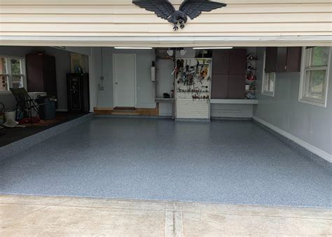 Hello Garage Of Kansas City Garage Floor Coating Before And After