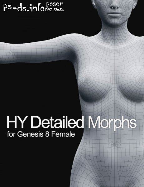Hy Detailed Morphs For Genesis Female Poser Daz Studio
