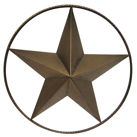 Ringed Bronze Star Wall Décor 29 Leigh Country