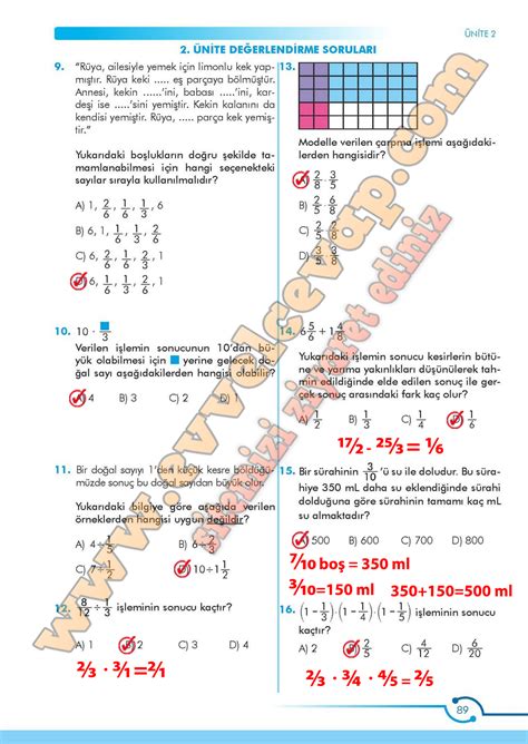 S N F Matematik Ders Kitab Meb Sayfa Cevaplar