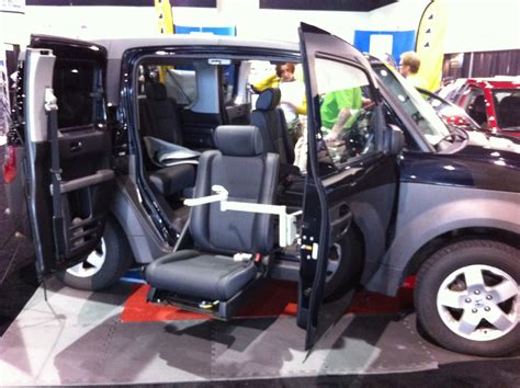 Access Unlimited Fold Away Transfer Seats In A Honda Element Nmeda