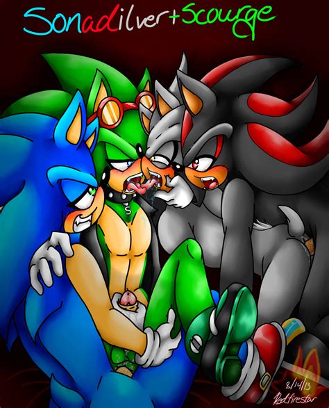 Post Redfirestar Scourge The Hedgehog Shadow The Hedgehog Silver The Hedgehog Sonic The