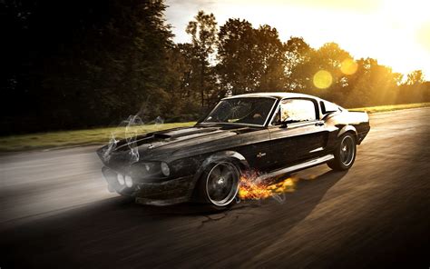 Old Ford Mustang Hd Wallpaper