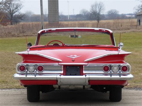 1960 Chevrolet Impala Roman Red Convertible 348cu280hp Franks