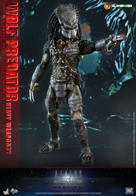Requiem wolf predator legendary scale bu | sideshow collectibles. Hot Toys - MMS443 - Alien vs. Predator: Requiem - 1/6th ...