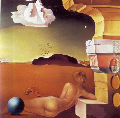 Nude On The Plain Of Rosas By Salvador Dali Oil Painting Reproduction