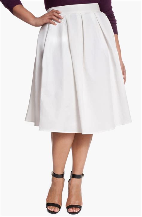 Eloquii Full Midi Skirt Plus Size Nordstrom