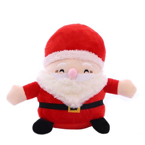 2020 Christmas Decorations Cute Santa Claus Plush Dolls Stuffed Toys