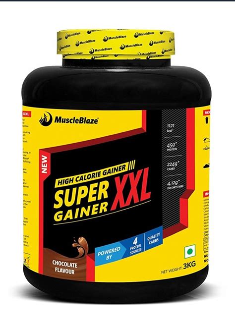 Muscleblaze Mass Gainer Xxl 3 Kg 66 Lbs At Rs 224020 Container
