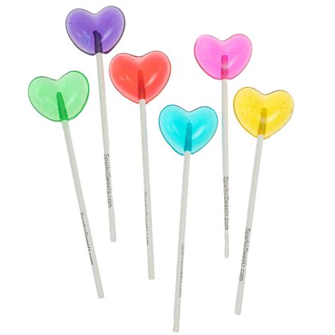 Heart Lollipops For Valentines Day Candy Party Favors And Ts