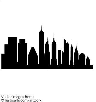 New york vector graphics to download. New York Skyline Outline Vector at Vectorified.com ...
