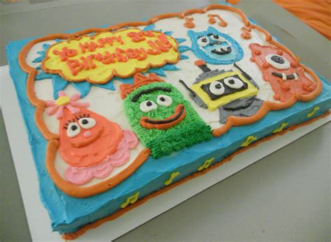 Maybe you would like to learn more about one of these? Yo Gabba Gabba Birthday Sheet Cake | dianasdreamsweets ...